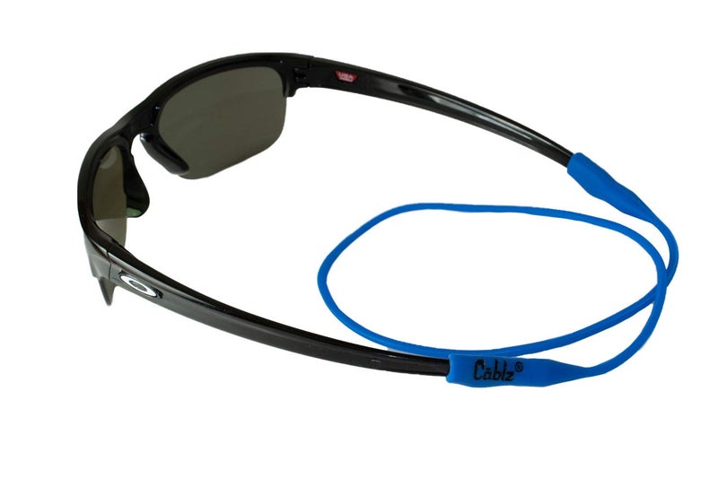 Cablz Silicone Eyewear Retainer | Waterproof Eyewear Retainer Strap, 16 in (Blue) - Image 3